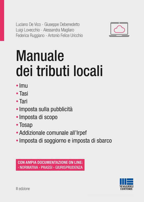 Manuale dei tributi locali edito da Maggioli Editore