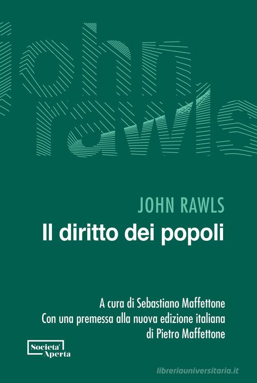 Il diritto dei popoli di John Rawls edito da Edizioni Società Aperta