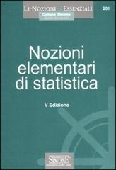 Nozioni elementari di statistica edito da Edizioni Giuridiche Simone