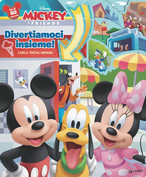 Divertiamoci insieme! Cerca trova impara. Mickey & friends. Libro finestrelle. Ediz. a colori edito da Disney Libri
