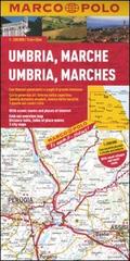 Umbria, Marche 1:200.000. Ediz. multilingue edito da Marco Polo