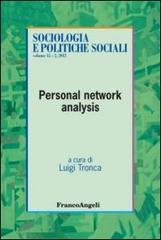 Personal network analysis edito da Franco Angeli