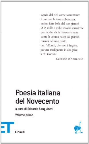 Poesia italiana del Novecento edito da Einaudi
