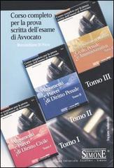 Corso completo per la prova scritta dell'esame di avvocato di Massimiliano Di Pirro edito da Edizioni Giuridiche Simone
