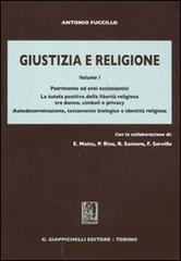 Giustizia e religione vol.1 di Antonio Fuccillo edito da Giappichelli