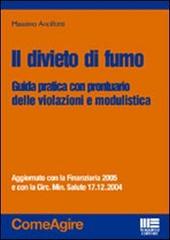 Il divieto di fumo di Massimo Ancillotti edito da Maggioli Editore