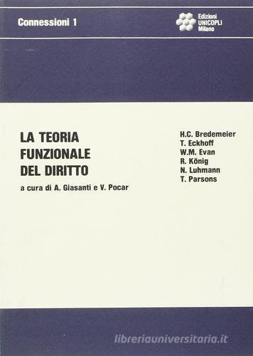 La teoria funzionale del diritto edito da Unicopli