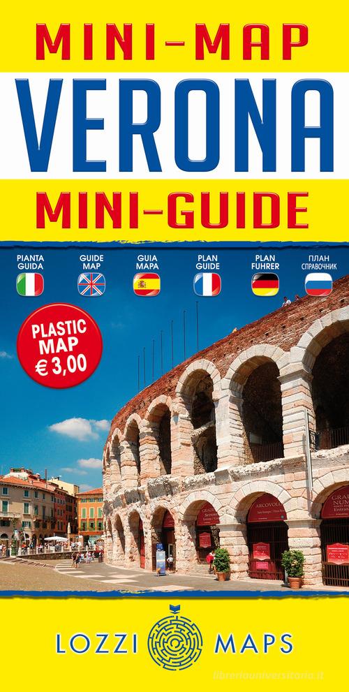 Verona min-map. Ediz. multilingue edito da Lozzi Publishing