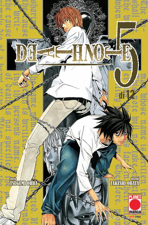 Death note vol.5 di Takeshi Obata, Tsugumi Ohba edito da Panini Comics