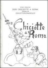 Don Chiciotte a Roma. Poema in dialetto romanesco di Enio Orsuni edito da NeP edizioni