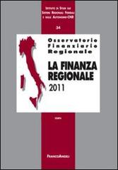 Osservatorio finanziario regionale vol.34 edito da Franco Angeli