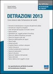 Detrazioni 2013 di Giorgio Confente, Massimo Grimaldi edito da Maggioli Editore