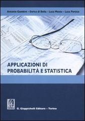 Applicazioni di probabilità e statistica edito da Giappichelli