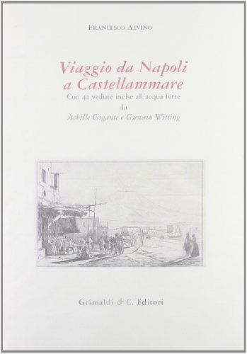 Viaggio da Napoli a Castellammare con 42 vedute incise all'acquaforte da Achille Gigante a Gustavo Witting di Francesco Alvino edito da Grimaldi & C.