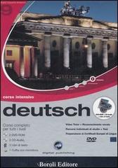 Deutsch. Corso completo per tutti i livelli. Corso intensivo. 3 CD Audio e 2 DVD-ROM edito da Boroli Editore