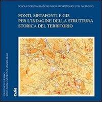 Fonti, matafonti e GIS per l'indagine della struttura storica del territorio edito da CELID