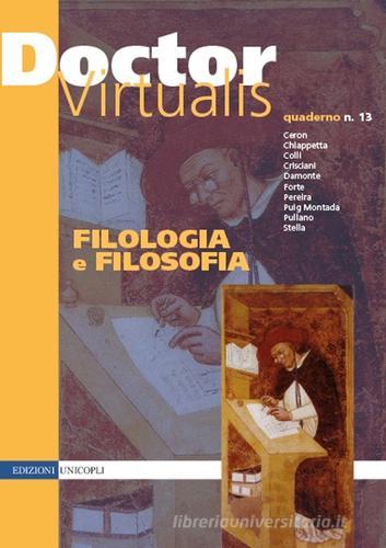 Doctor Virtualis vol.13 edito da Unicopli