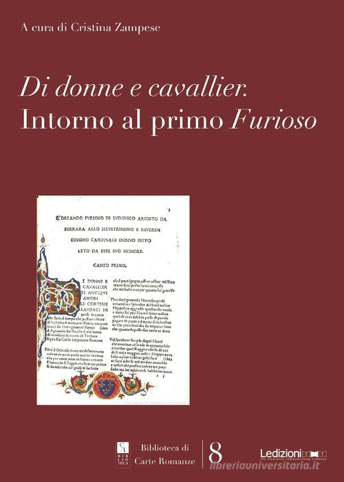 Di donne e cavallier. Intorno al primo «Furioso» edito da Ledizioni