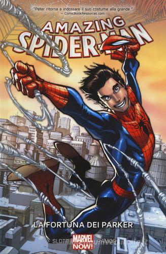 La fortuna dei Parker. Amazing Spider-Man vol.1 di Humberto Ramos, Dan Slott edito da Panini Comics