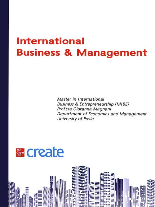 International Business & Management Con Spedizione Gratuita ...