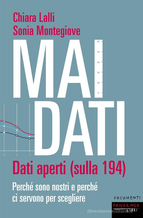 Mai dati. Dati aperti (sulla 194). Perché sono nostri e perché ci servono per scegliere di Chiara Lalli, Sonia Montegiove edito da Fandango Libri