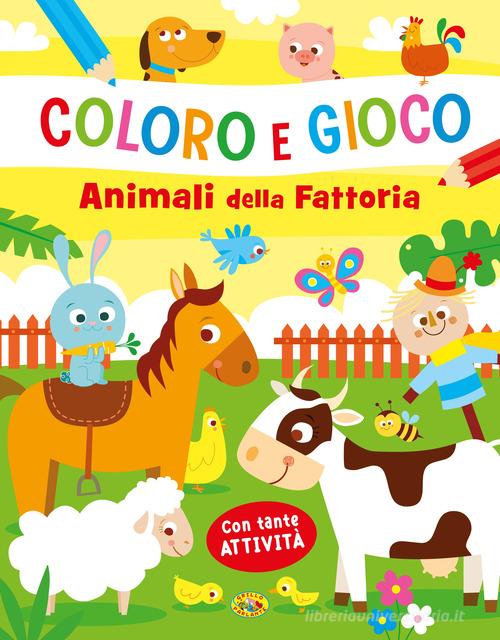 Animali della fattoria. Coloro e gioco. Ediz. a colori edito da Grillo Parlante