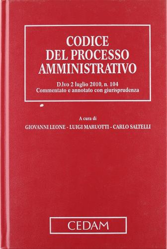 Codice del processo amministrativo edito da CEDAM