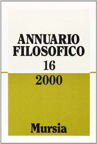 Annuario filosofico 2000 vol.16 edito da Ugo Mursia Editore