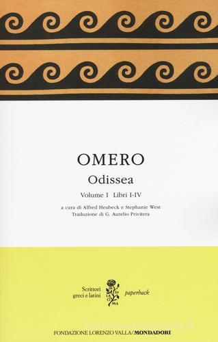 Odissea. Testo greco a fronte vol.1 di Omero edito da Mondadori