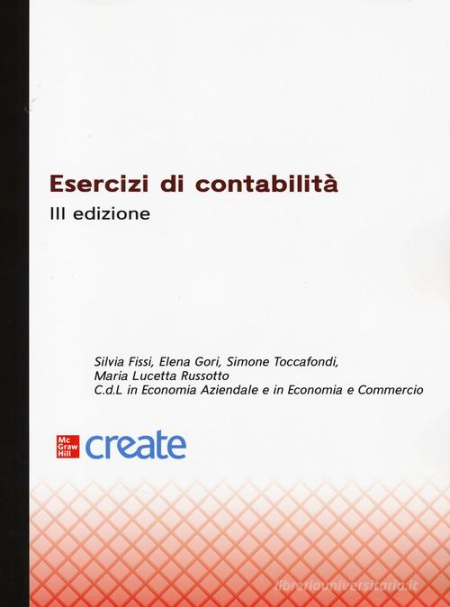 Esercizi di contabilità edito da McGraw-Hill Education