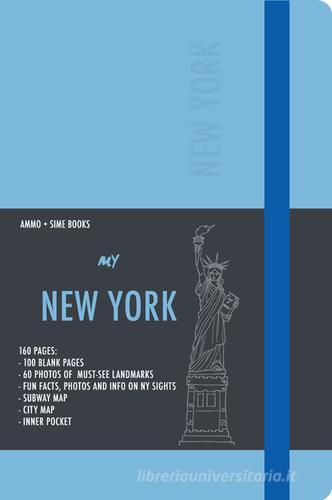 New York visual notebook. Blue duck egg di Russo William Dello edito da Sime Books