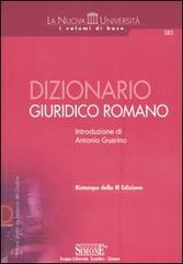 Dizionario giuridico romano edito da Edizioni Giuridiche Simone