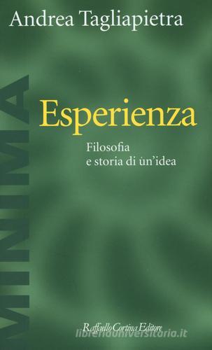 Esperienza. Filosofia e storia di un'idea di Andrea Tagliapietra edito da Raffaello Cortina Editore