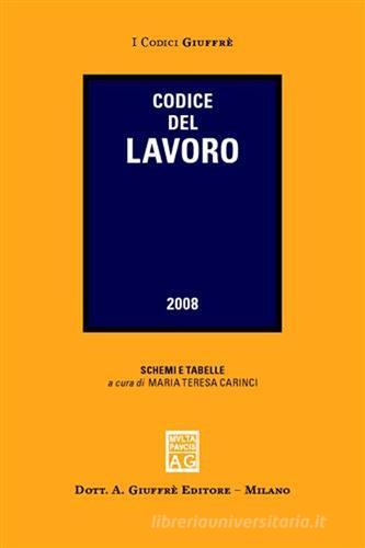 Codice del lavoro edito da Giuffrè