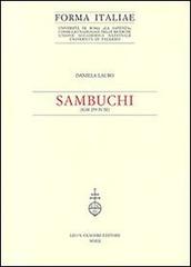 Sambuchi (IGM 259 IV SE) di Daniela Lauro edito da Olschki
