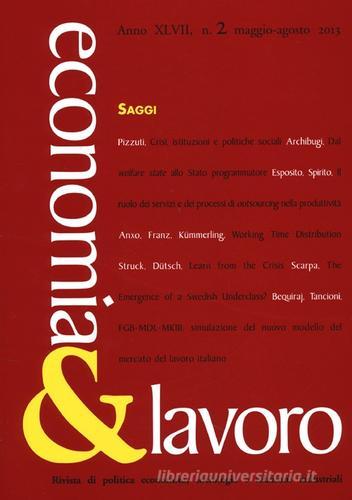 Economia & lavoro (2013) vol.2 edito da Carocci