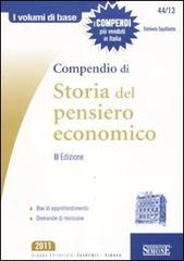 Compendio di storia del pensiero economico di Stefania Squillante edito da Edizioni Giuridiche Simone