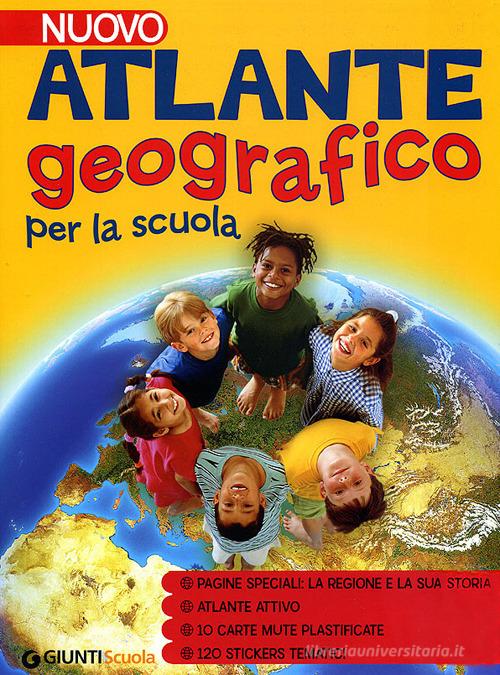 Nuovo atlante geografico per la scuola - 9788809058934 in Atlanti