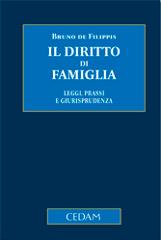 Il diritto di famiglia. Leggi, prassi e giurisprudenza di Bruno De Filippis edito da CEDAM
