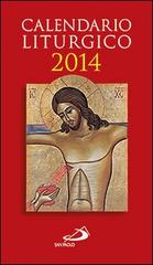 Calendario liturgico 2014 edito da San Paolo Edizioni