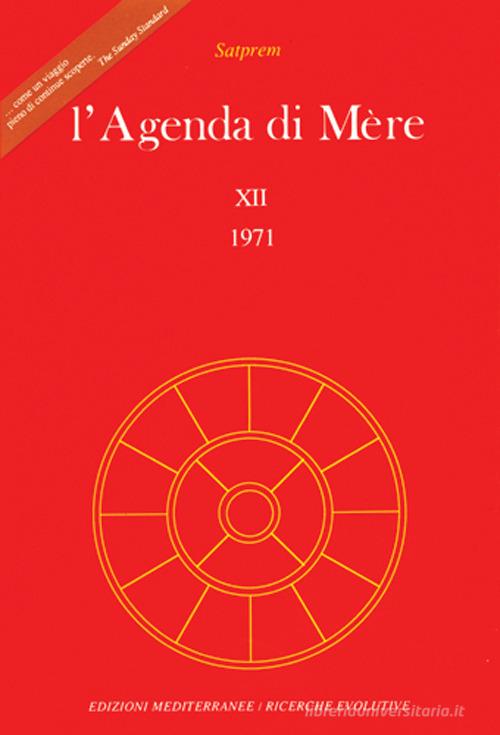 L'agenda di Mère vol. 12 di Satprem edito da Edizioni Mediterranee