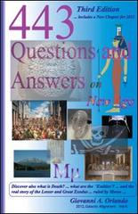 443 questions and answers on new age di Giovanni A. Orlando edito da Future Technologies