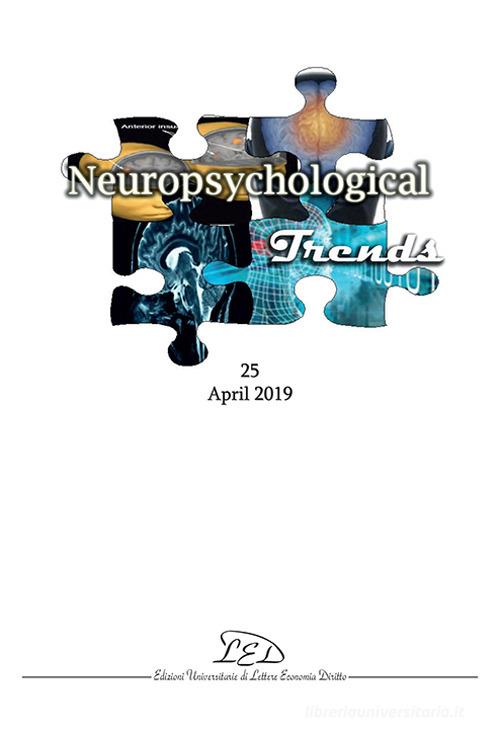 Neuropsychological Trends (2019) vol. 25 edito da LED Edizioni Universitarie