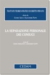 La separazione personale dei coniugi edito da CEDAM