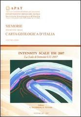 Intensity scale ESI 2007 di Luca Guerrieri, Eutizio Vittori edito da Ist. Poligrafico dello Stato