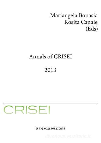 Annals of CRISEI 2013 edito da CRISEI