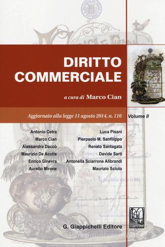 Diritto commerciale vol.2 edito da Giappichelli