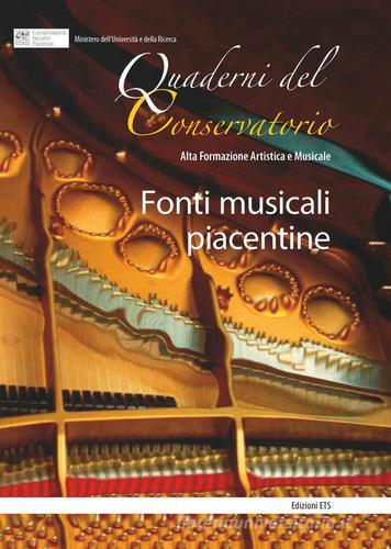 Fonti musicali piacentine edito da Edizioni ETS