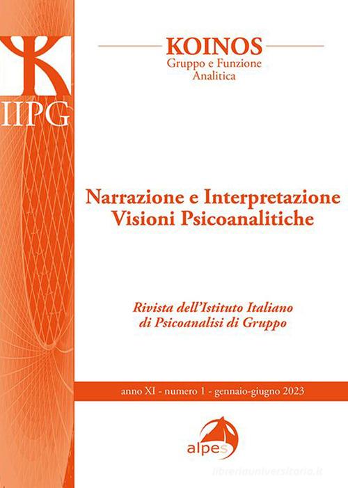Koinos. Gruppo e funzione analitica (2023) vol.1 edito da Alpes Italia