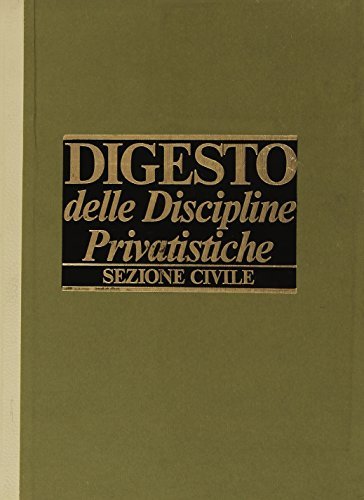 Digesto: discipline privatistiche. Sezione civile. Aggiornamento vol. 1-2 edito da UTET
